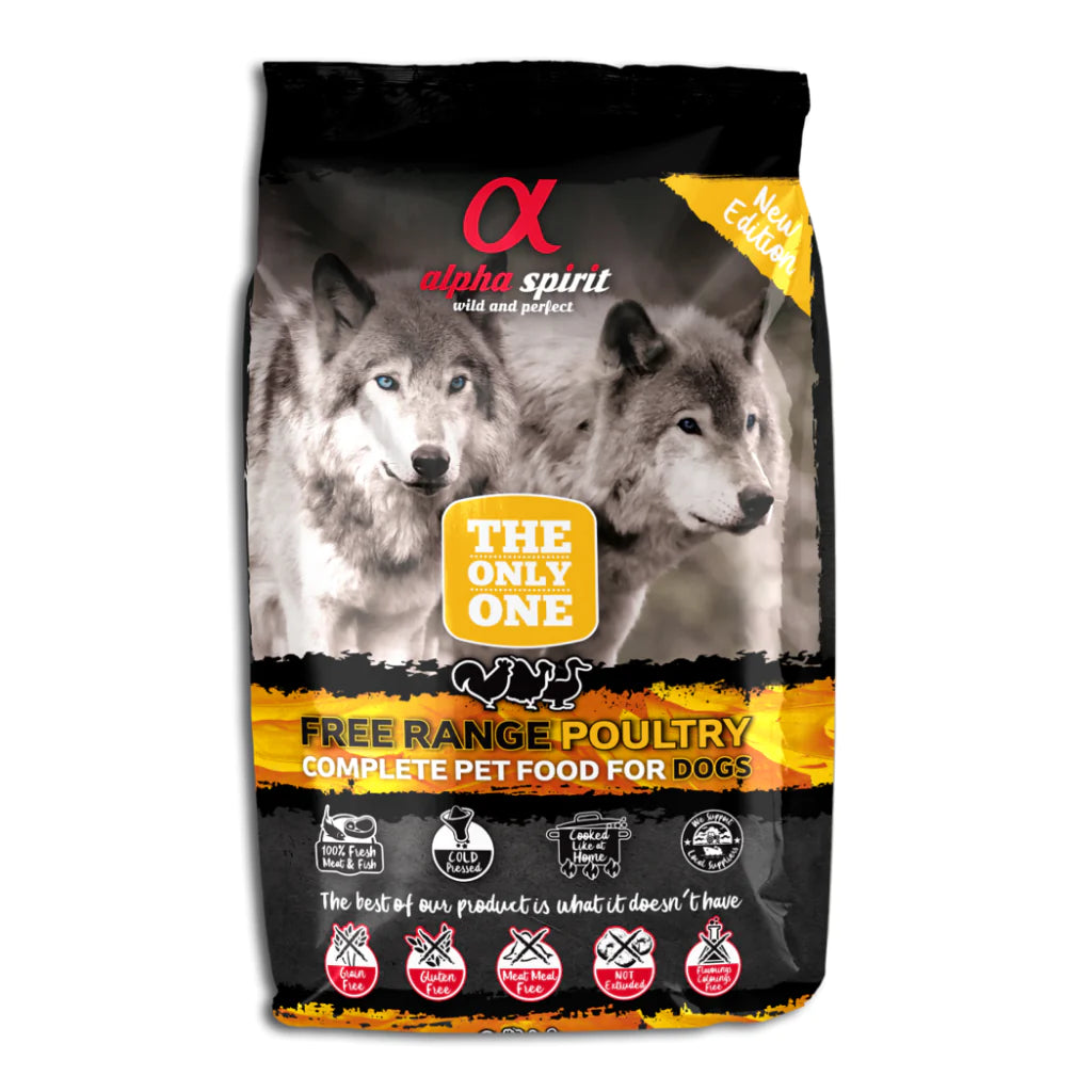 Alpha Spirit The Only One - Complete Cold Pressed Adult Dog Food